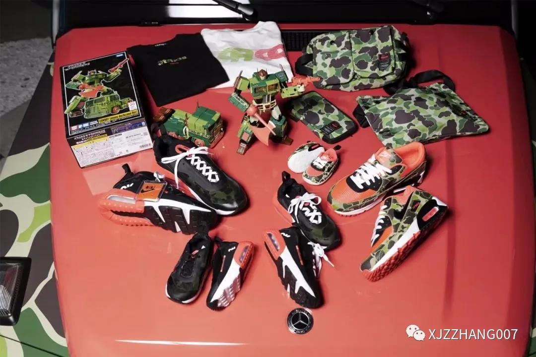 迷彩加持atmosxnikeairmax最新联名别注系列duckcamo正式登场