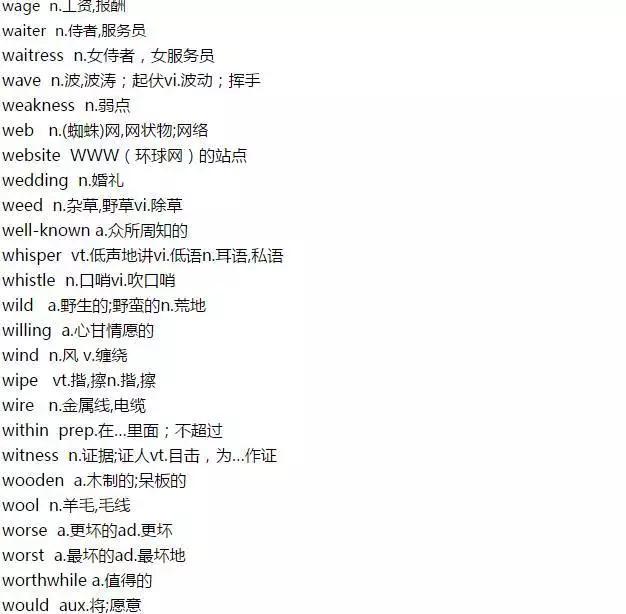 『大纲』2020高考英语985个考试大纲核心词汇！学霸已经开始背了！