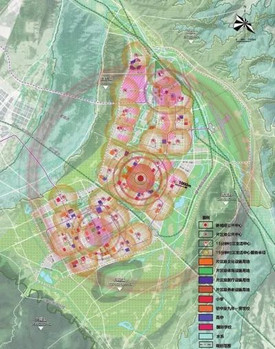 《榆中县城市总体规划》(2020年修改) ——中心城区(榆中生态创新城)