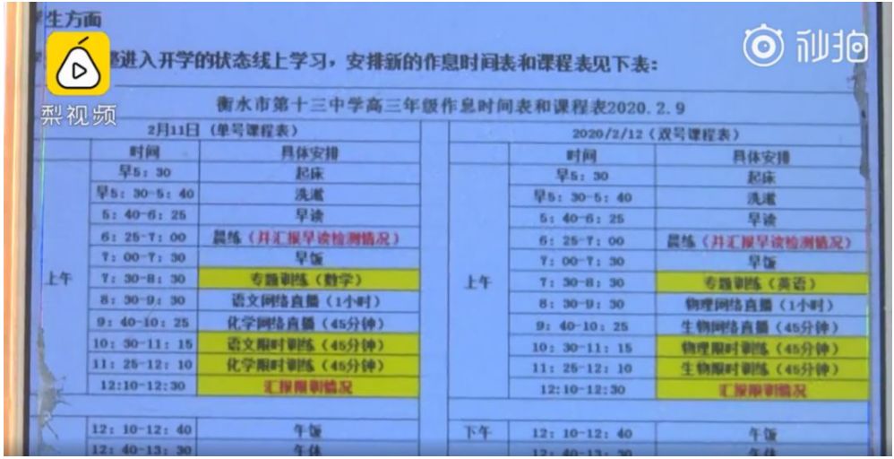 『疫情』世界依然在狠狠奖励那些自律的孩子疫情下的衡水中学持续刷屏：今天