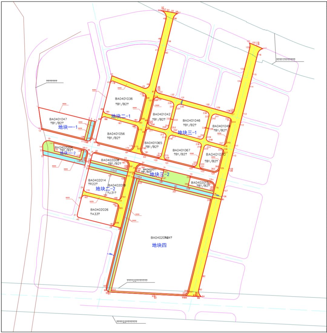 建设用地规划红线图