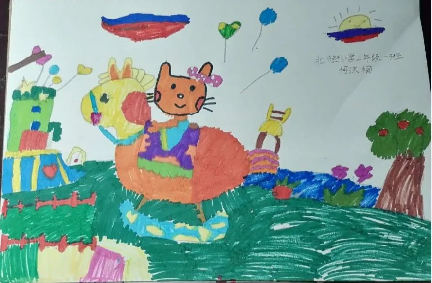 儿童书画作品(五十八) ——广元市北街小学二年级一班专刊