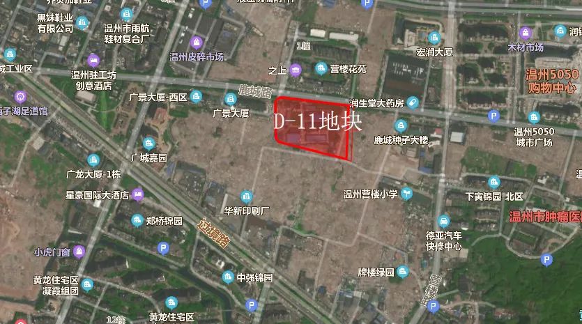 5050购物中心旁又挂牌一宗宅地!起始楼面价4196元/㎡