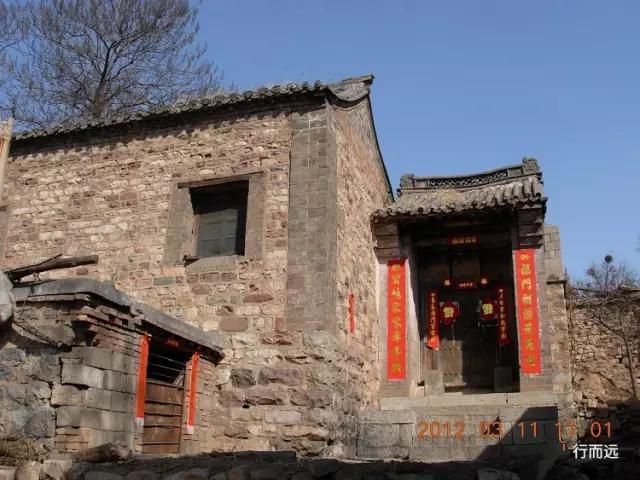 骑行井陉古村落,探访塔寺坪,河应特色建筑和南康庄的千年古槐树