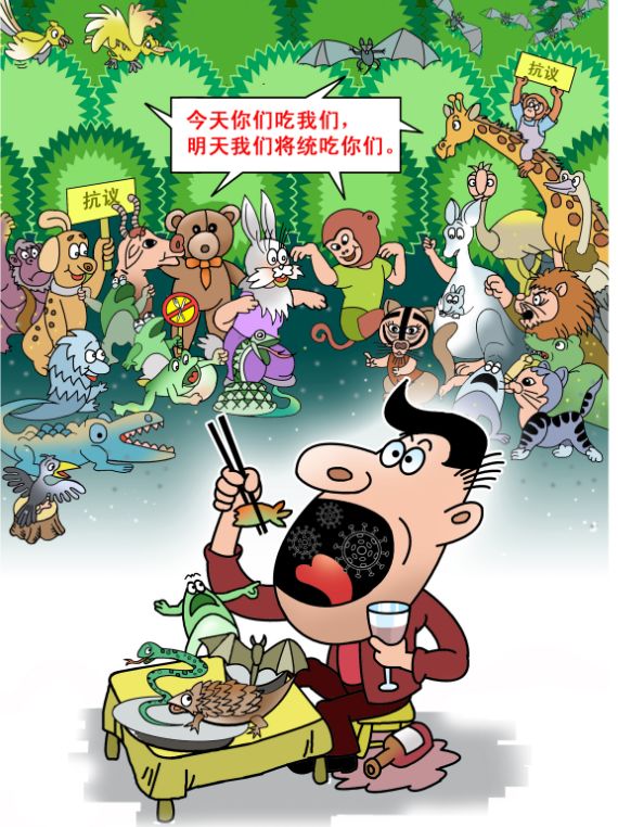 "禁食野味"系列漫画作品赏析