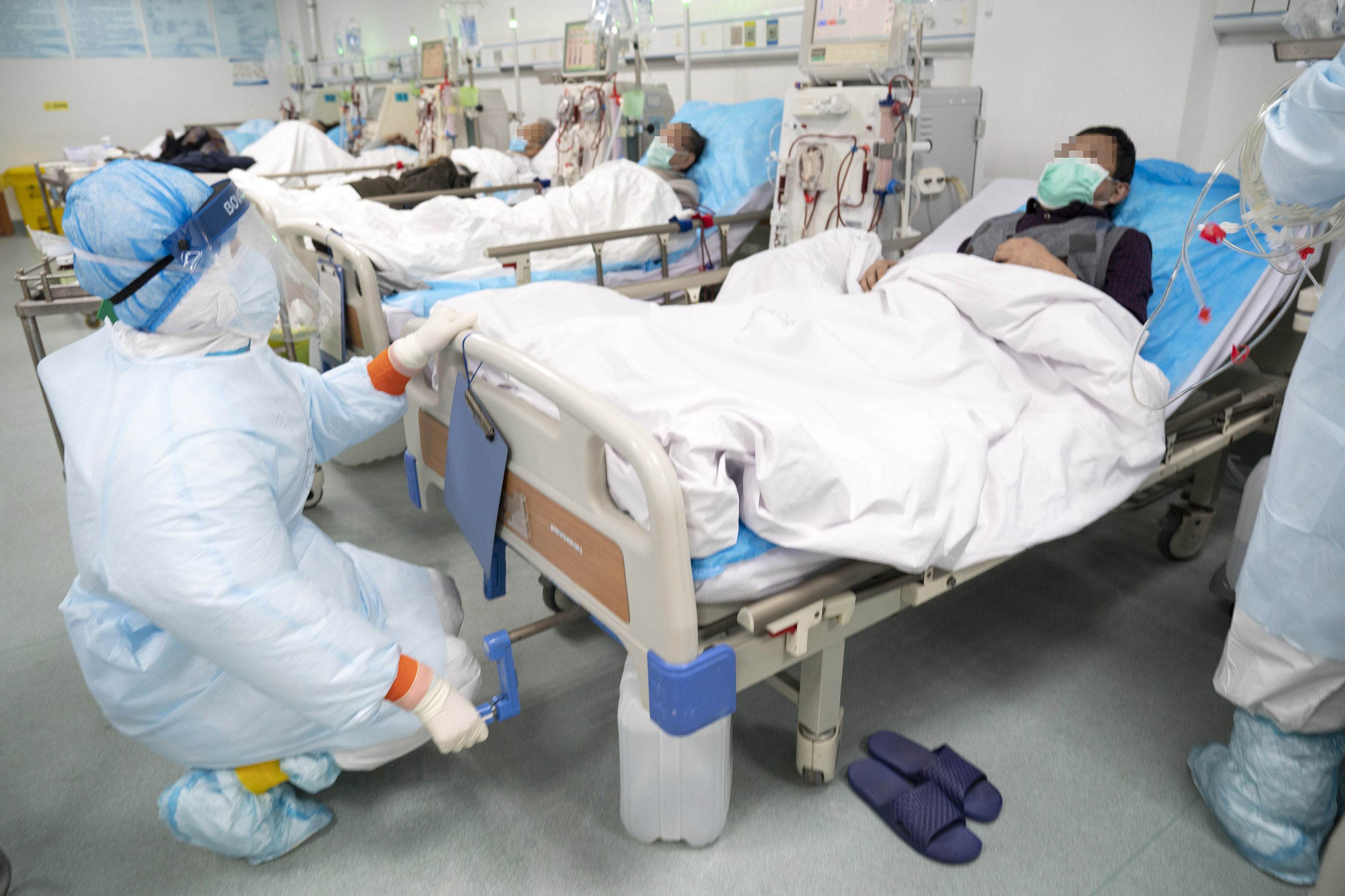 武汉人均病床_武汉同济医院病床图片(2)
