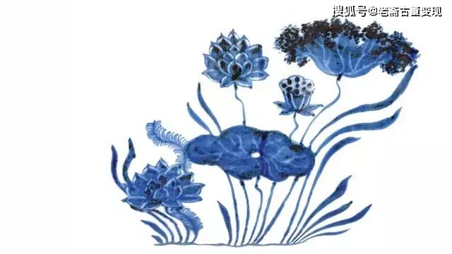 拍出2.29亿的明宣德青花鱼藻纹十棱菱口大碗_搜狐网