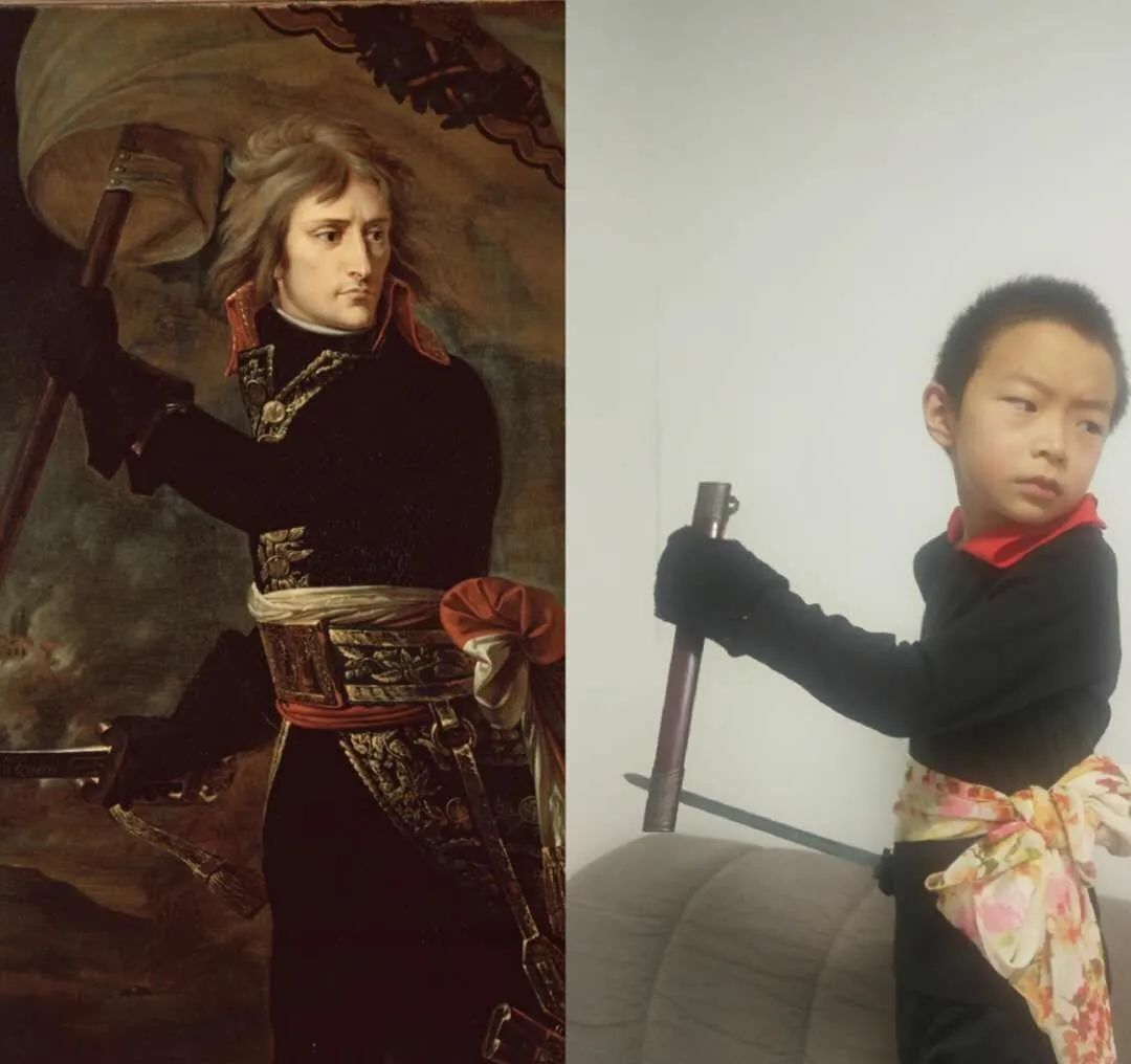 cosplay名人画像,cosplay索隆 烟台小学生cos世界名画!还有比你们更会秀的吗?_孙浩翔