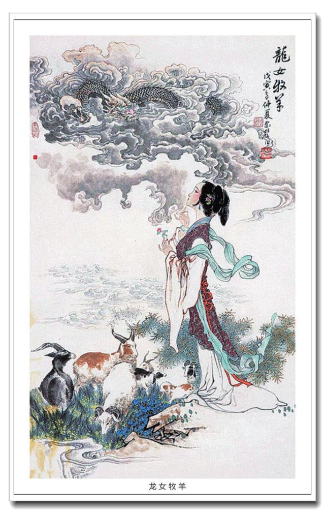 连环画名家郑家声的古典仕女画作品欣赏