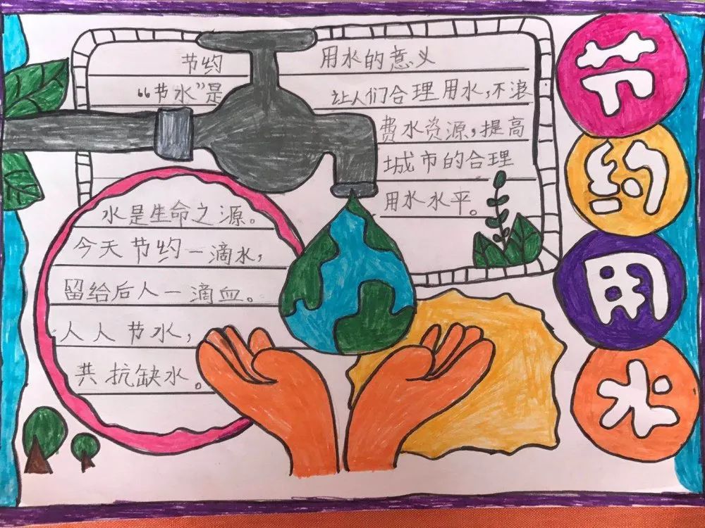 【3.22世界水日】世纪路小学开展"惜水,节水,爱水"主题教育活动