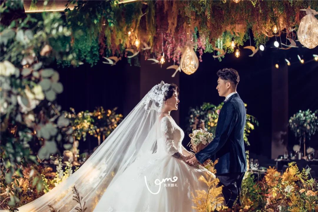 原创这是一场山花烂漫白鸟成群的极致婚礼