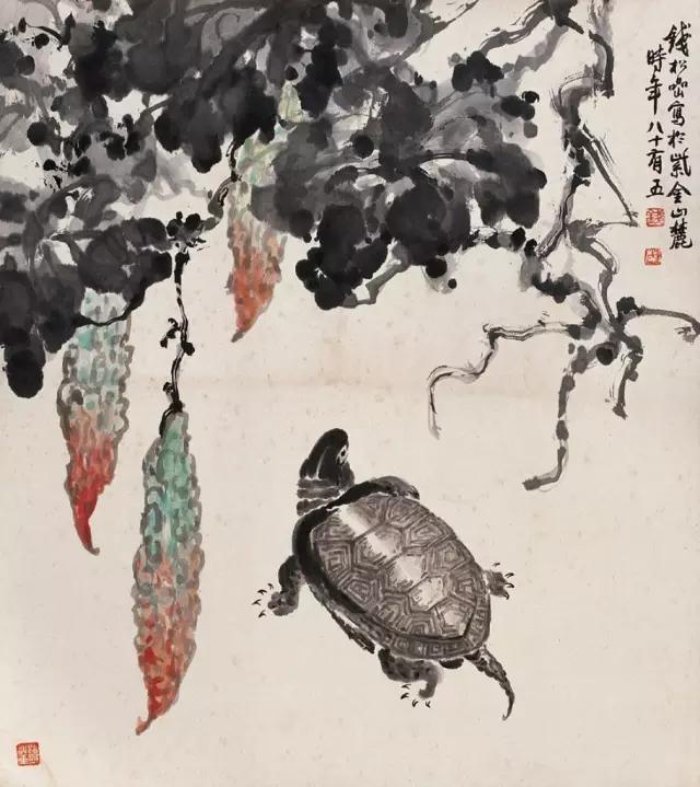 钱松喦:谈谈指头画的画法