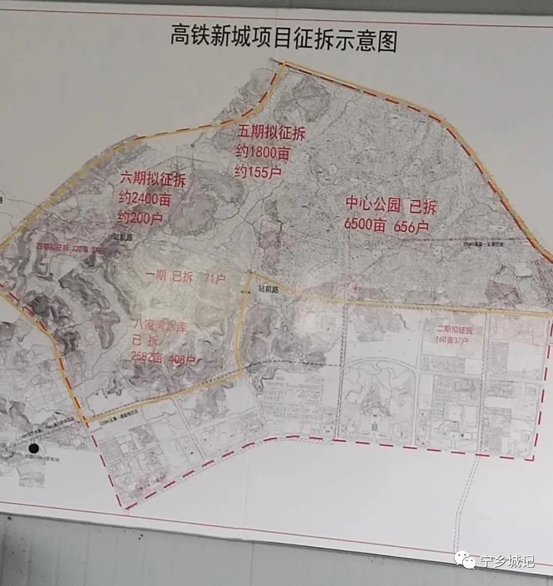 宁乡市六大片区,即高铁片区,金洲片区,沩东片区,白马片区,沩水湾片区