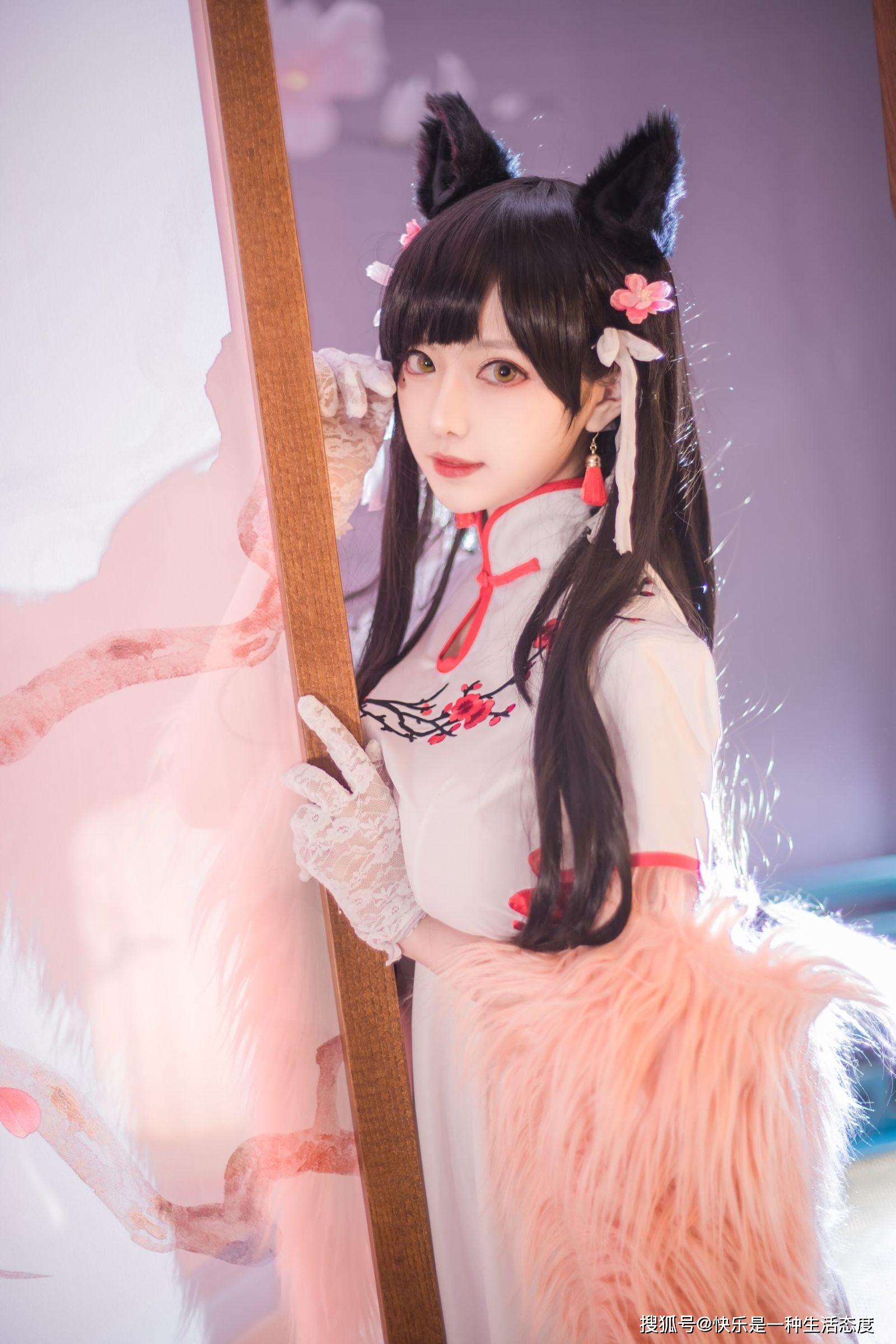 时尚穿搭第六十九期 cosplay美女小鹿鹿旗袍装束