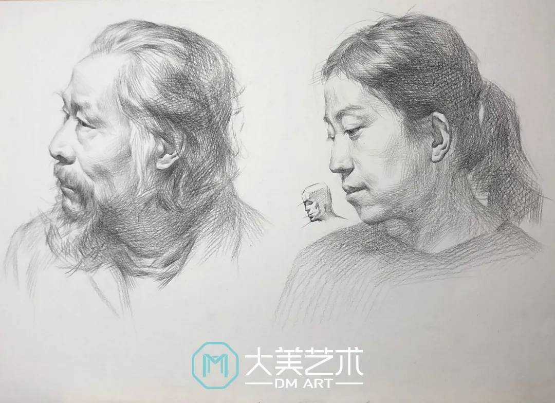 直播预告:今晚19:00大美艺术素描组长何明老师素描静物课程