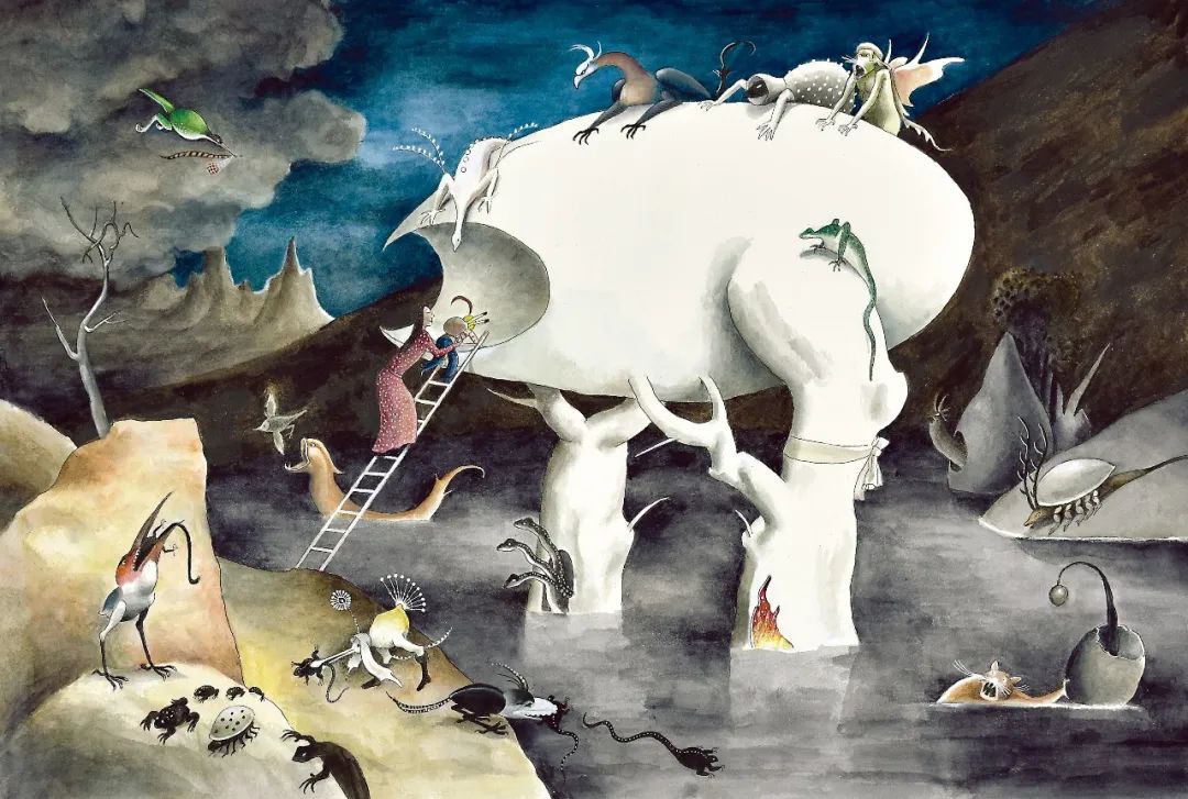 梦境迷踪，白蛇与白鼠的神秘对话——一场关于转变与智慧的深度解梦