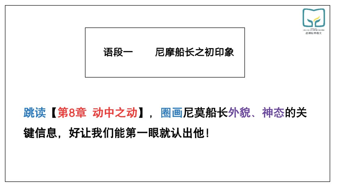 第1579期七年级微课海底两万里之尼摩船长形象