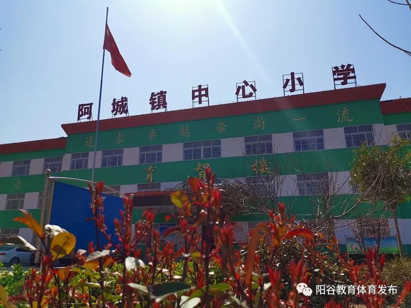 (李学刚)石佛镇小学期待我们肆意地奔走在校园的阳光里,像花一样愉悦