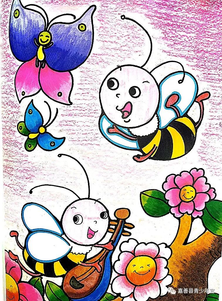 嘉善县红领巾公益课堂十三快乐的小蜜蜂