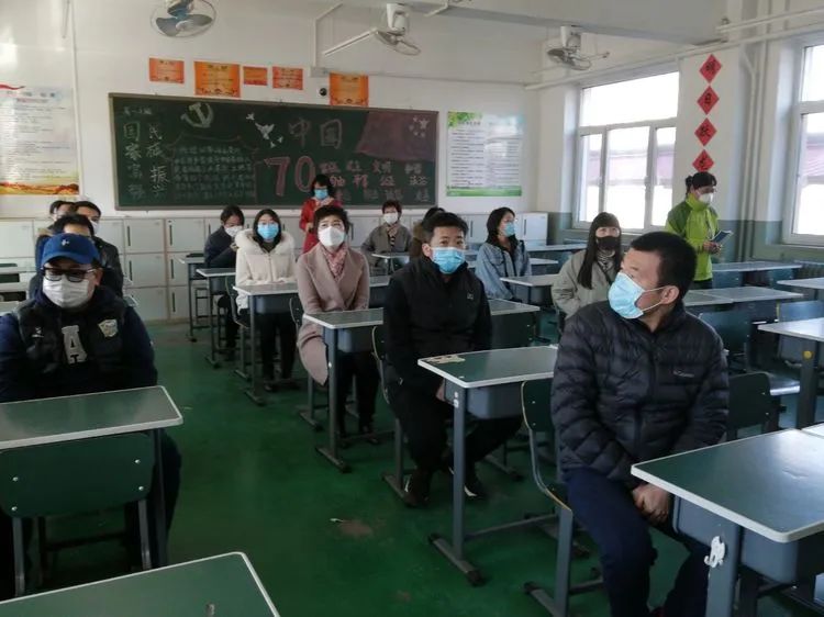 宁河区芦台一中进行开学演习