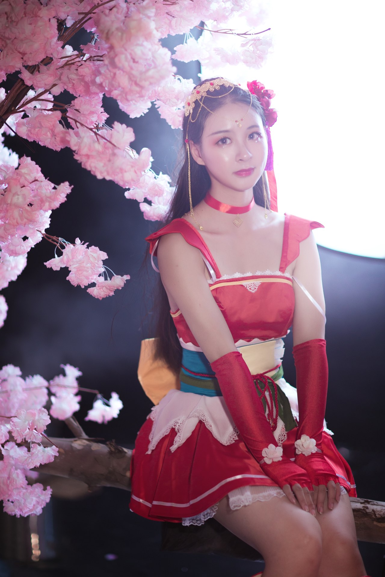 三国杀·小乔·花好月圆cosplay