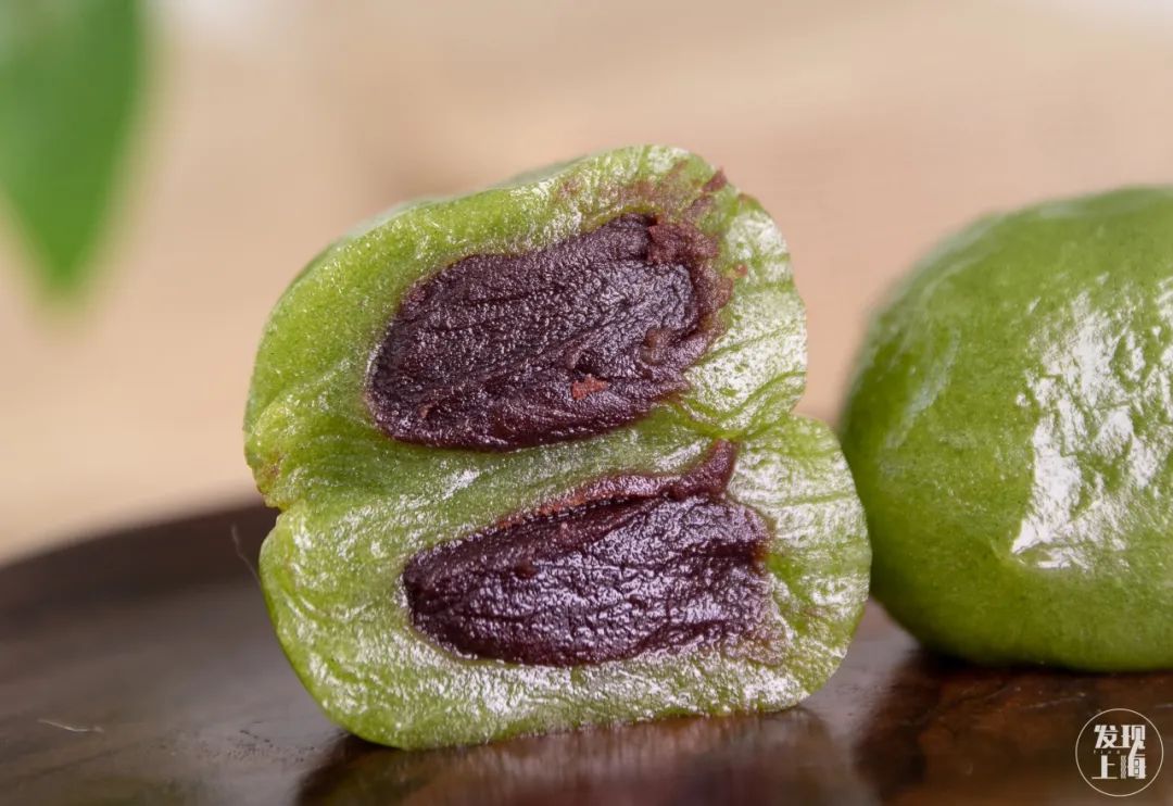 豆沙青团