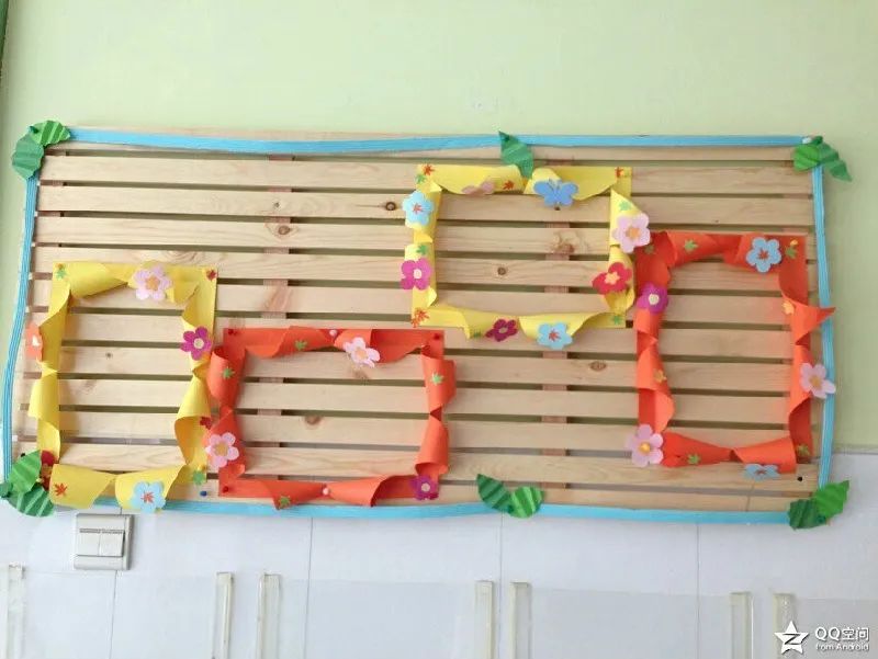 漂亮的幼儿园边框主题墙环境布置!