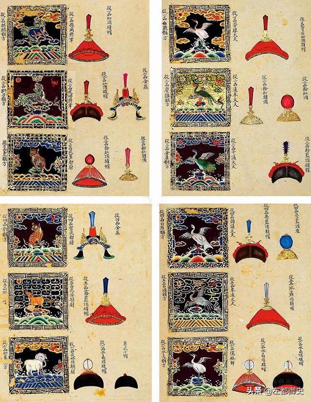 总兵;文职:太子少师,太子少傅,太子少保,各部院左右侍郎,内务府总管