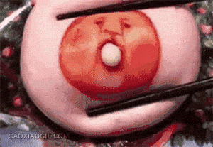 爆笑gif:没点脾气是不是画不出来这种效果的
