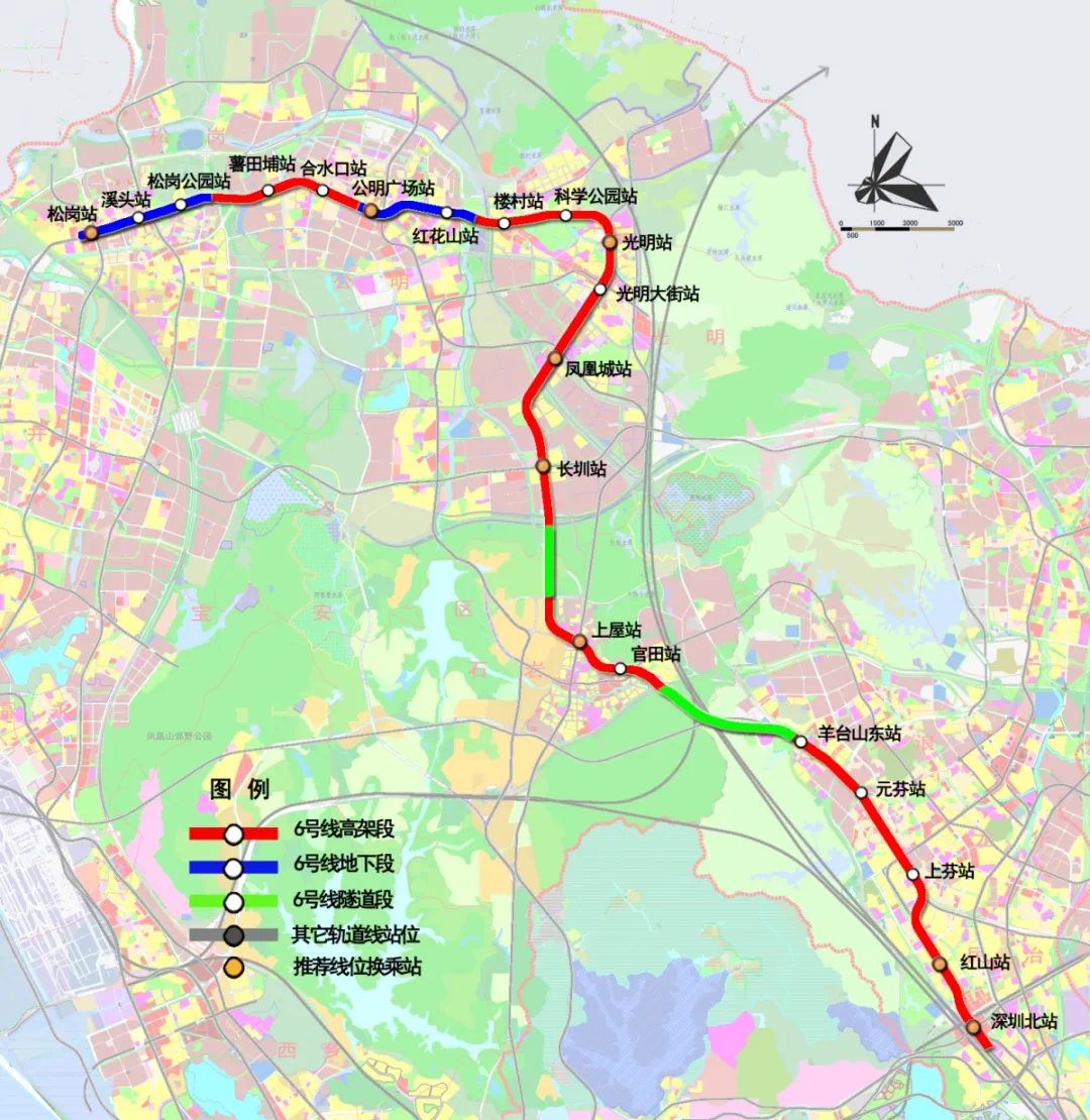 6号线跑起来了今年坐地铁可直达光明区