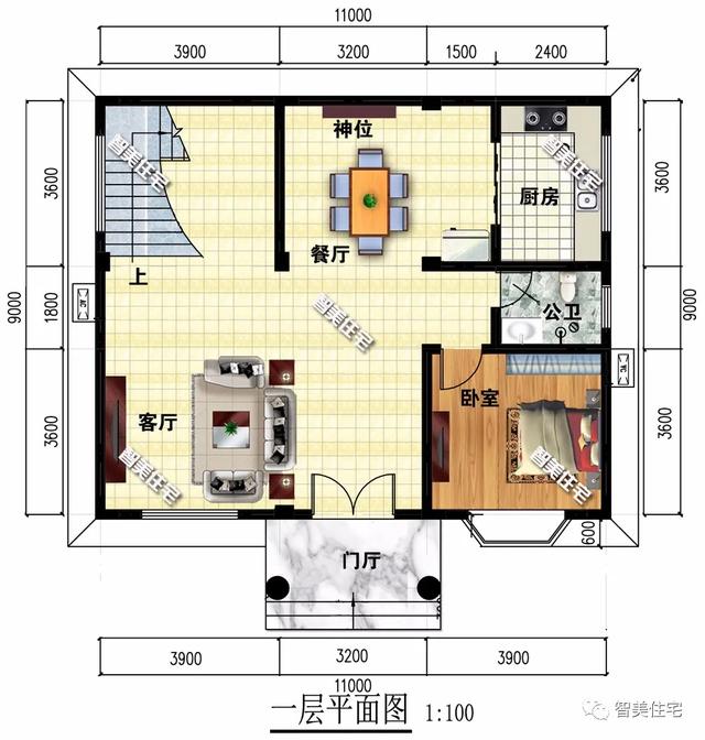 面宽为11米的两栋三层别墅,建栋好房子,迎接新生活