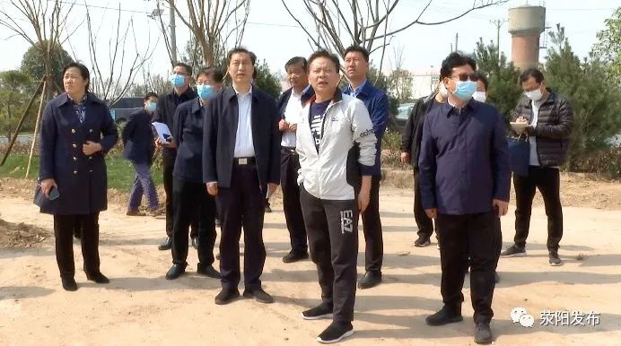 郑州市副市长陈宏伟到我市调研三项工程一项管理工作