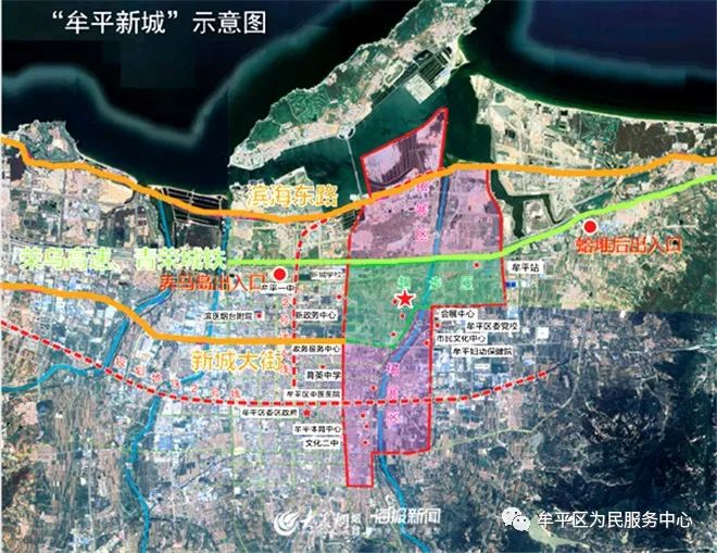 3月16日,烟台市福山区与中国铁建投资集团签署夹河新城开发建设战略