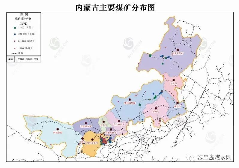 中国煤炭产运需分布信息图册20版