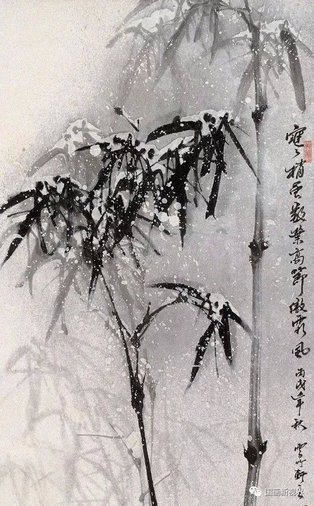 雪竹题雪竹送陈生归吴明 顾清虎丘山下雪晴时,拄杖敲门自一奇.