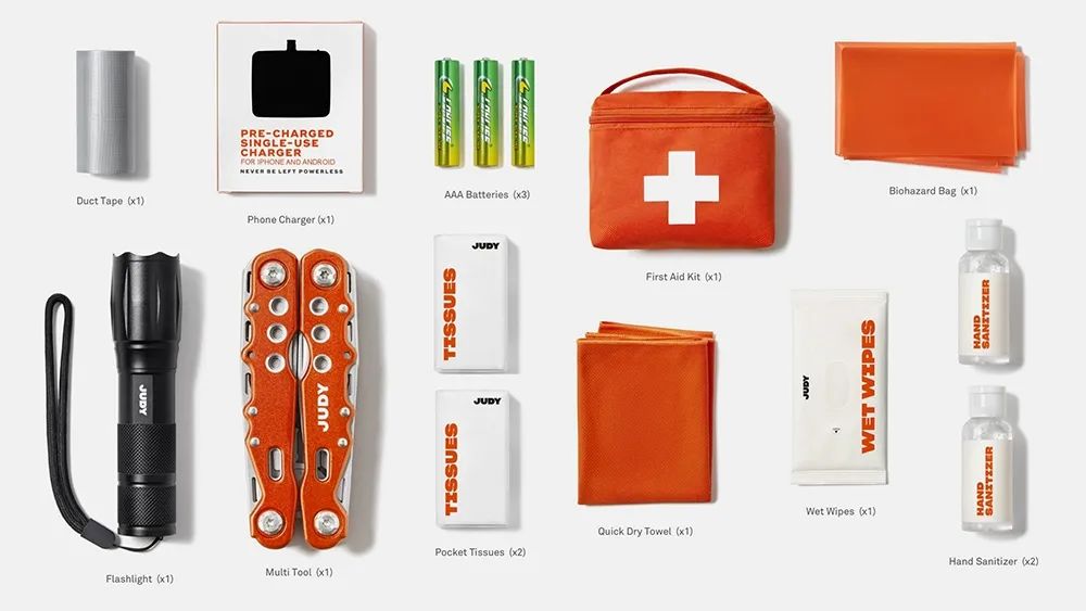 形象|急救包“Judy”视觉形象设计