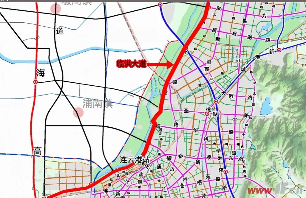 2020年连云港城建规划来了涉及机场快速路