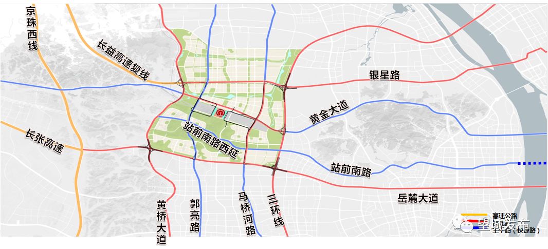 关注长沙高铁西城将这样建