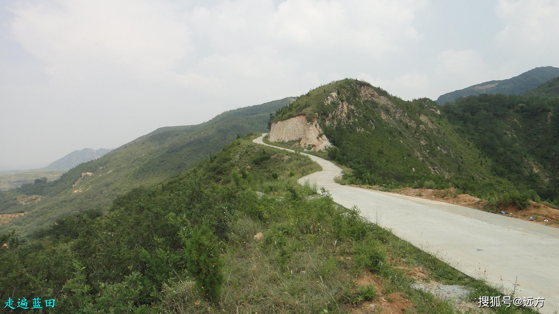 我独自骑摩托车自从辋川单位一路经,薛家村,峣山公路,蓝关古道(部分)