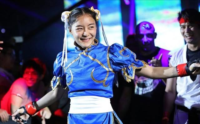 形象▲，泰国出现真人版春丽！中国搏击专家：她形象太好了，得到很多赞助