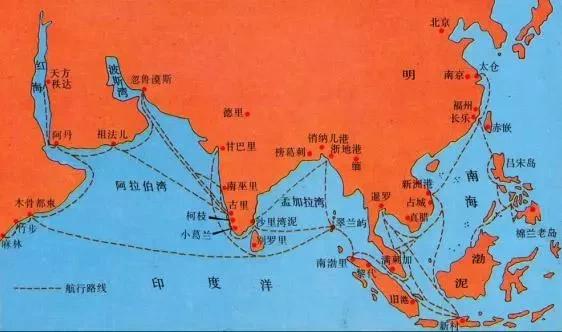 看世界航海简史，分析明朝郑和航海中断原因？儒家思想华夷观影响