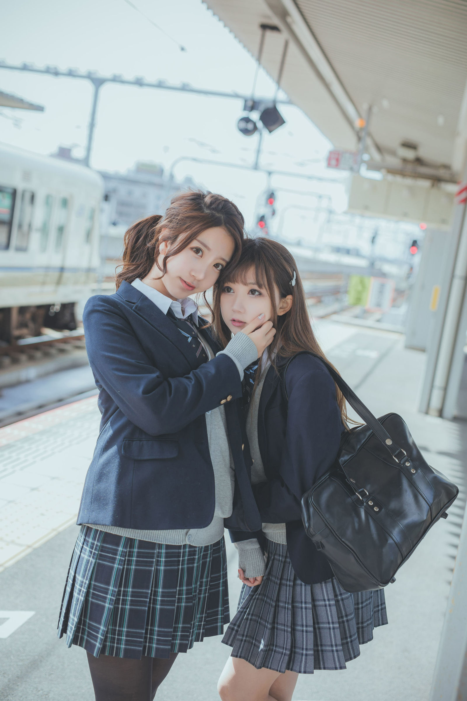 黑川- jk百合 写真套图