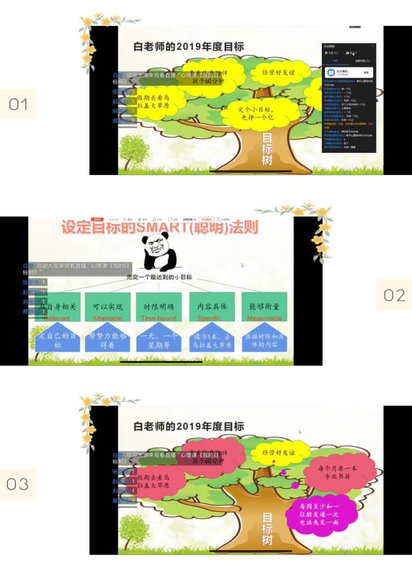 光华小学心理健康课程《我的目标树》