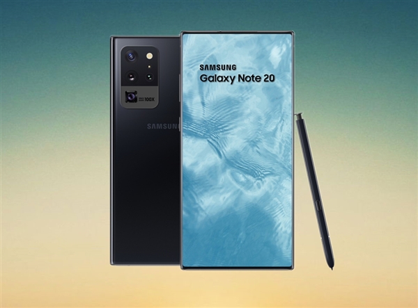 三星Note 20渲染图曝光：带S Pen的S20 Ultra？