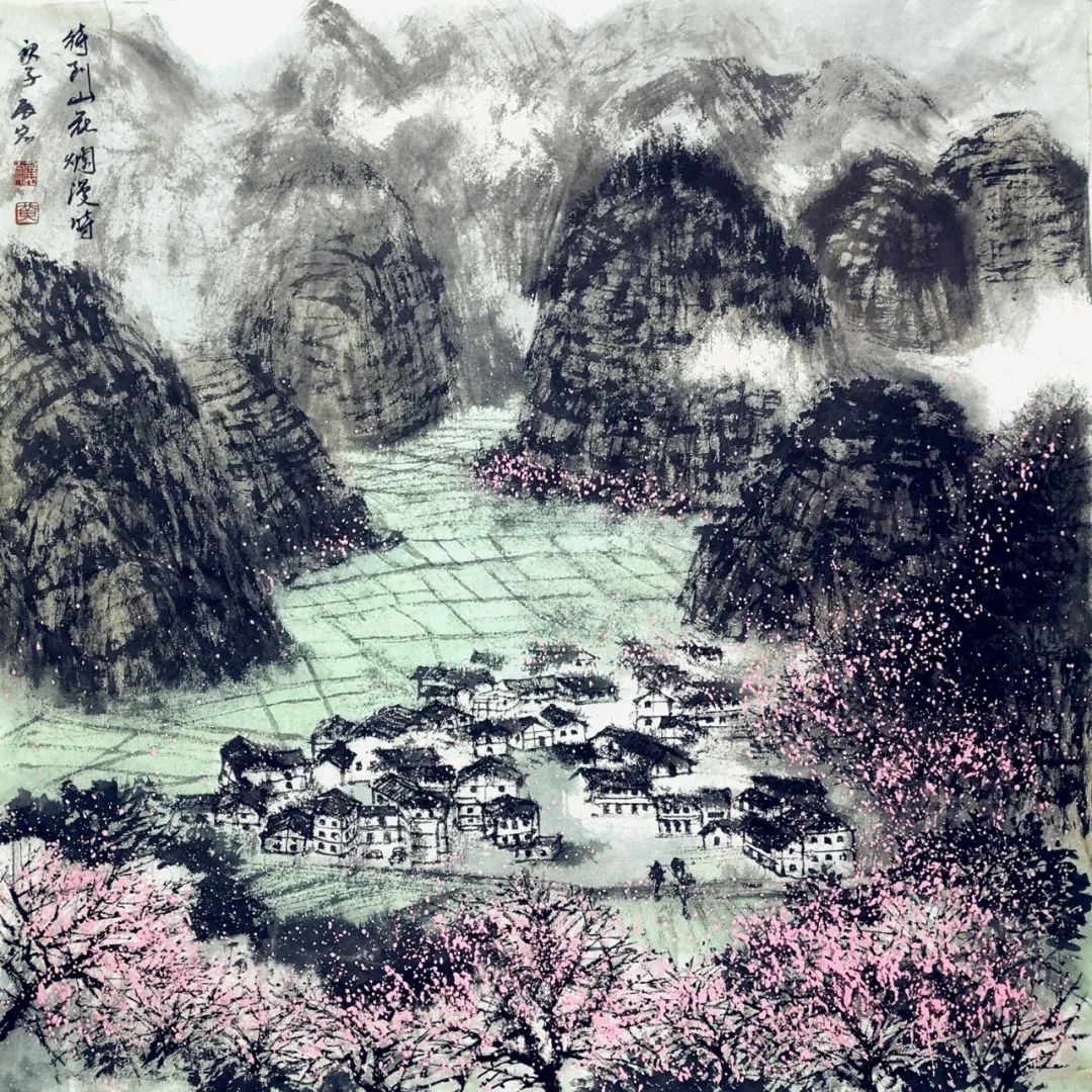 【当代商报·书画艺术】守望相助——中国田园山水画院抗"疫"作品选刊