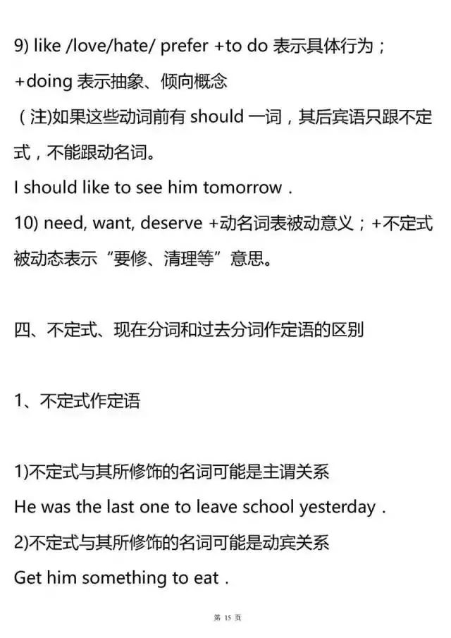 [考点]2020高考最后两个月冲刺：高中三年所有英语语法考点全梳理