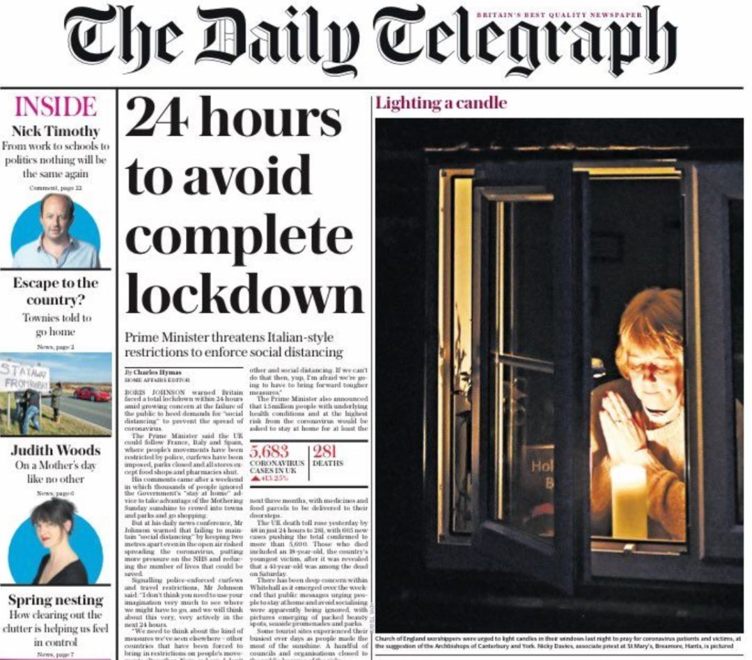 图源:the daily telegraph