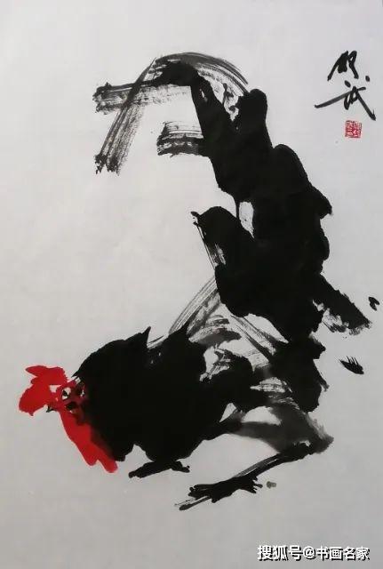 原创艺术中国贾双武水墨作品鉴赏
