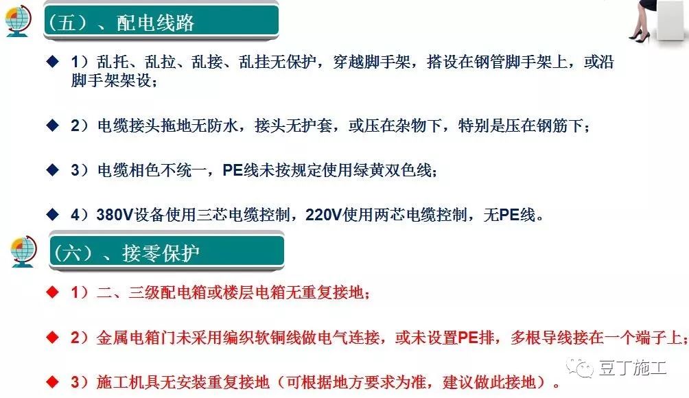 中天临时用电安全管理,看看你们项目上是不是也有这些问题?