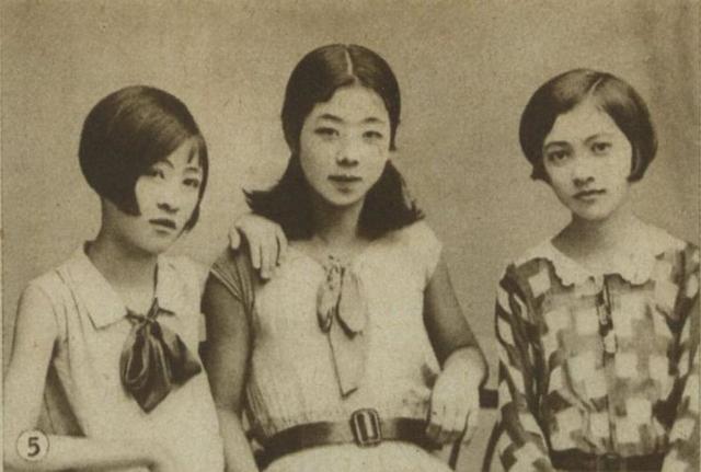 1930年代的日本时髦女 图1那个14岁的清纯女孩 后来悲剧了 欧美人